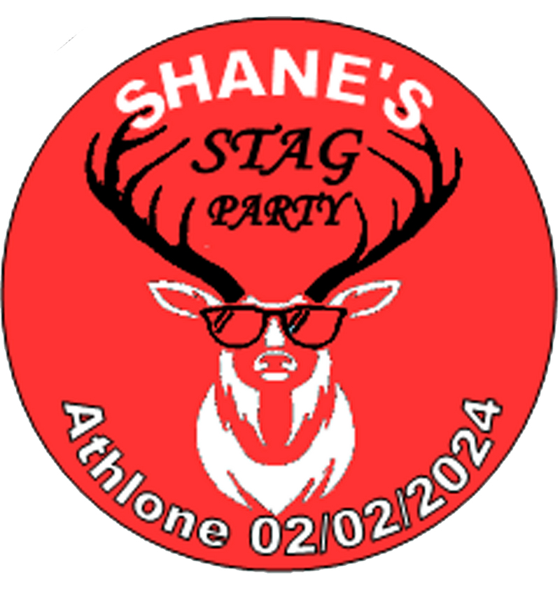 Personalised Stag party Badge