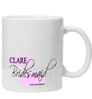 Personalised Bridesmaid  Mug