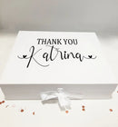 Luxury Personalised 'Thank You' gift box