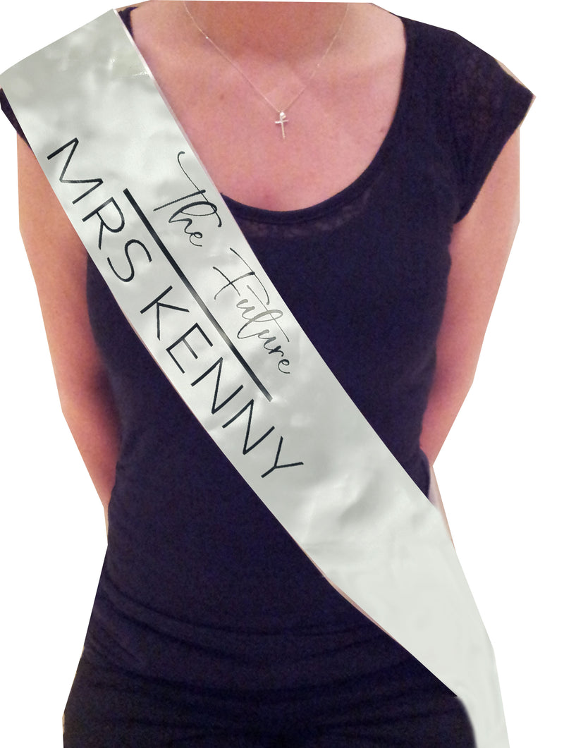 THE FUTURE MRS Style Personalised Sash