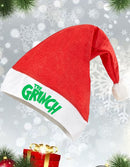 The Grinch Fleece Santa Adult Hat