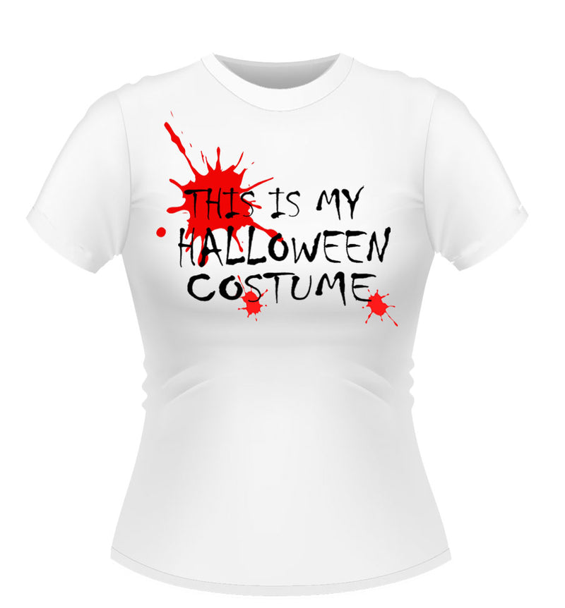 'THIS IS MY HALLOWEEN COSTUME' Funny Tshirt