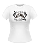 Farmer Theme Personalised Hen Party Tshirt