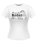 Bride's Last RODEO Personalised Hen Party Tshirt