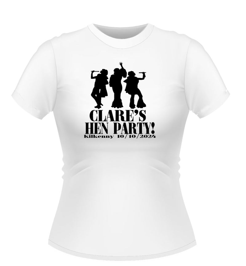 Dancing Queen/Mamma Mia Theme Personalised Tshirt