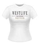 WESTLIFE 25th Anniversay 2026 Unofficial Concert Tshirt