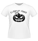 'CURRENT MOOD' Fun novelty Halloween Theme Tshirt