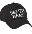 Personalised 'YOUR TEXT HERE' Baseball Hat