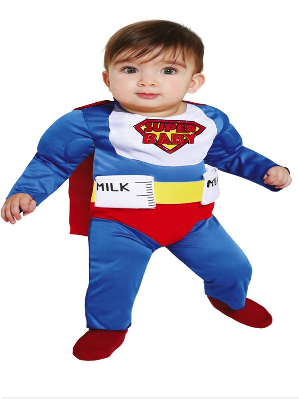 Feeding Bottle Baby Kids Costume Super Baby