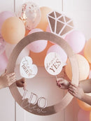 Rose Gold Ring Hen Party Photo Booth Frame