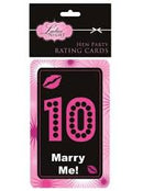 10 Male Rating Cards