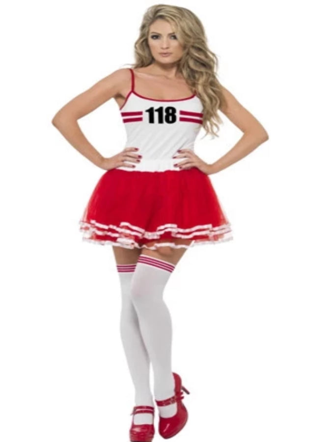 118 marathon runner woman costume