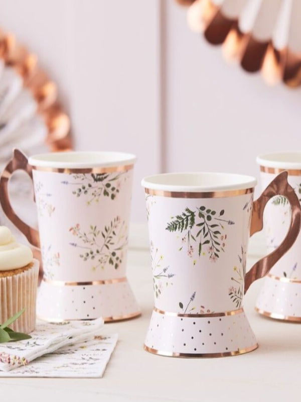 Afternoon Tea Party Cups (8)
