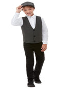 20s Gangster Boy Kit, Grey kids cotume