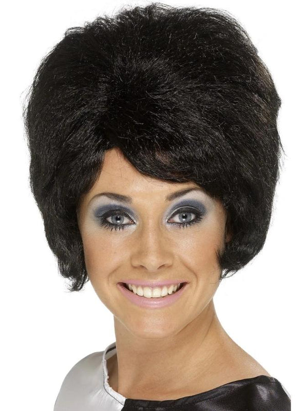 60'S Beehive Wig,Black