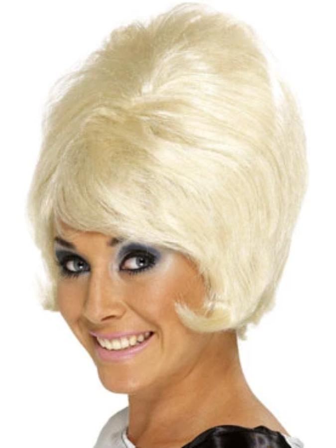 60'S Beehive Wig,Blonde