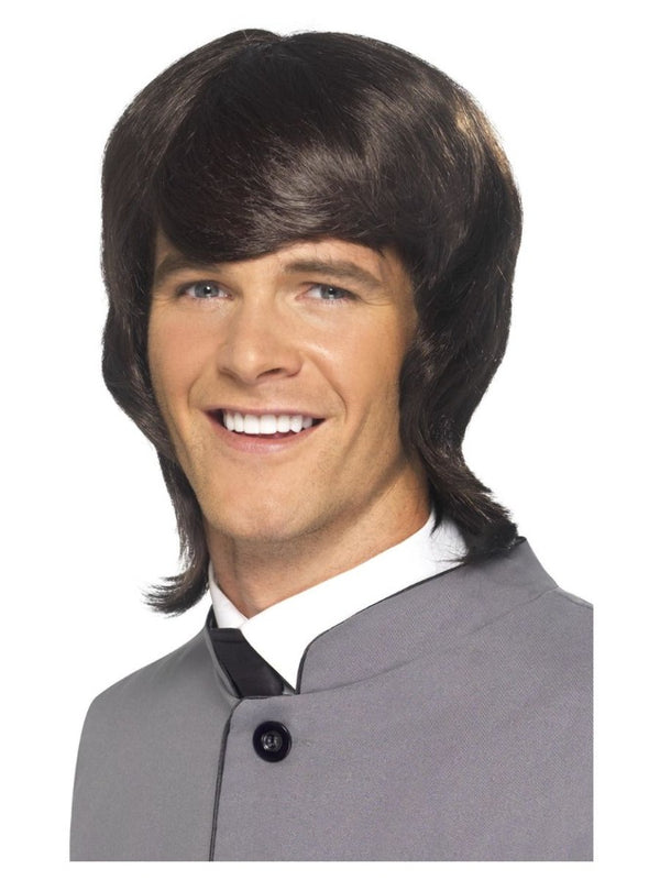 '60s Male Mod Wig, Brown