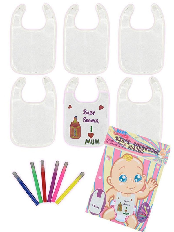 6 Baby Bibs Keepsake Creator