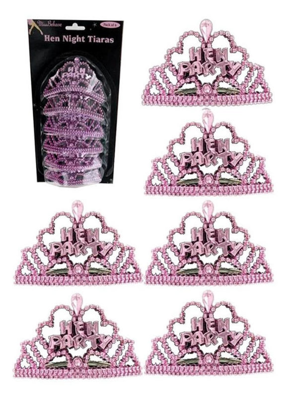 6 Hen night Tiaras