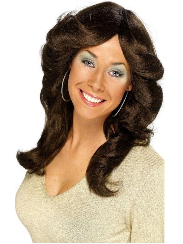 70's Flick Brown wig