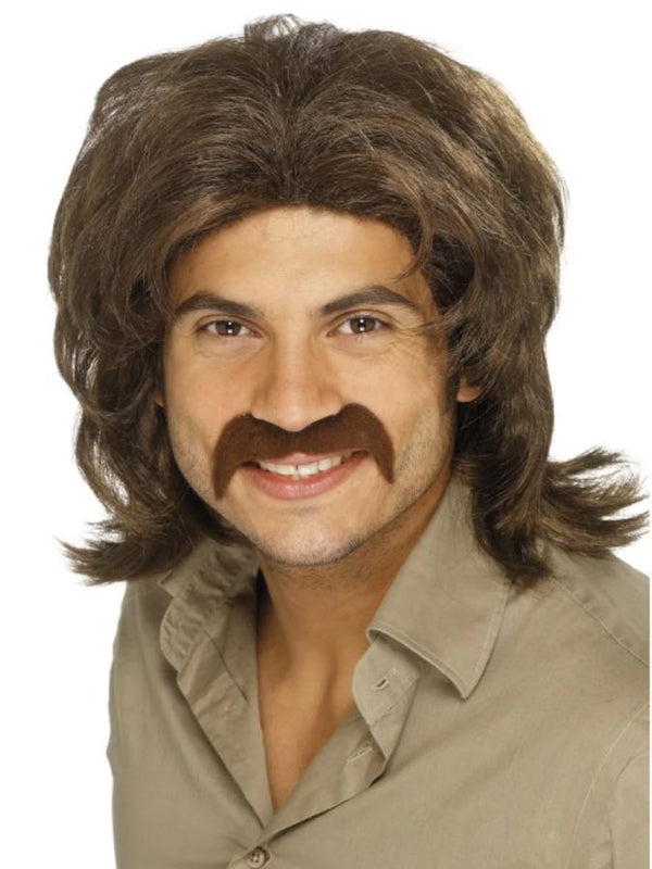 70s Retro Wig, Brown
