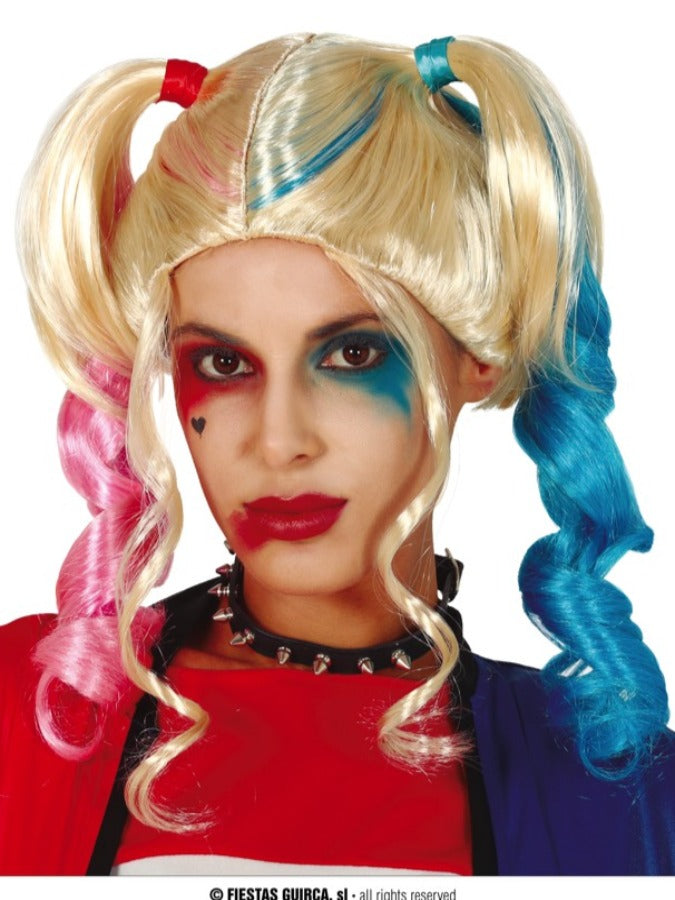 Coloured Pigtails Wig