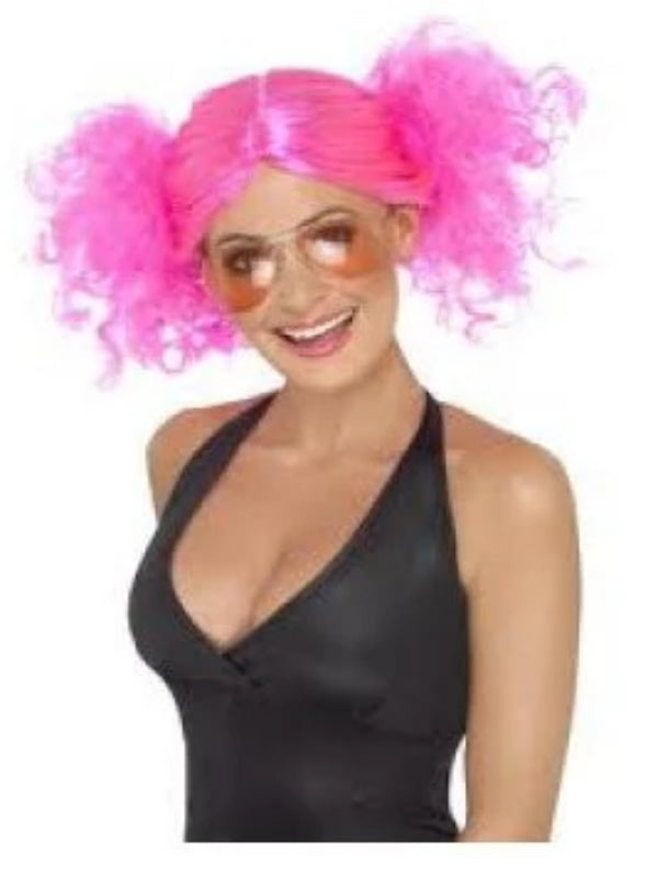80s Bunches Fancy Dress Wig