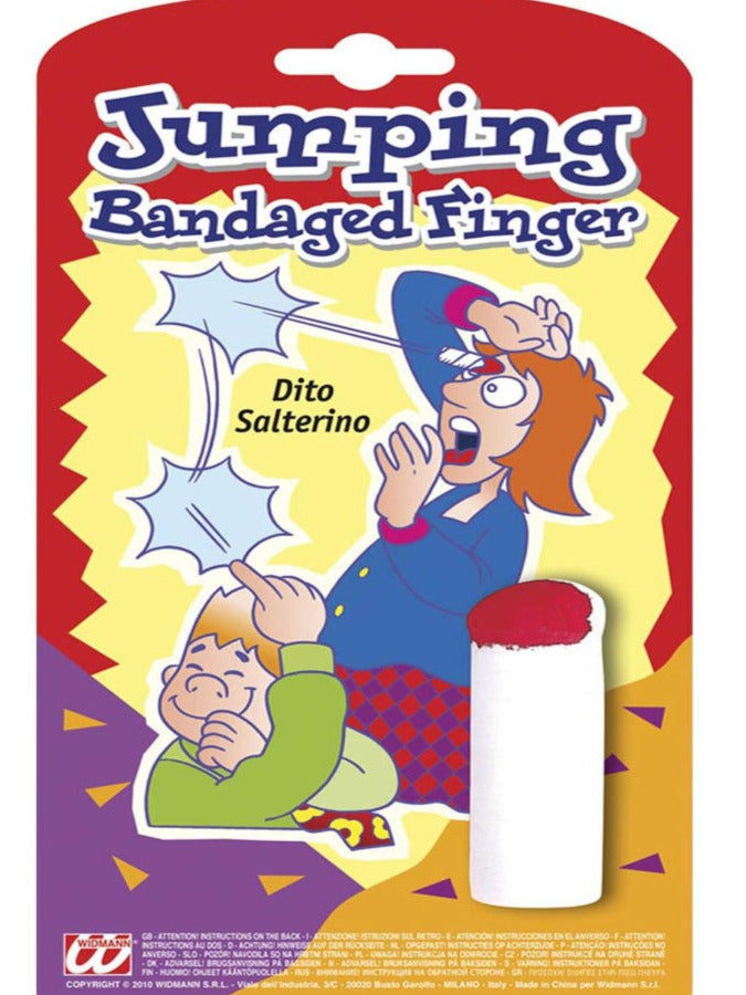 Jumping Bandaged Finger Joke