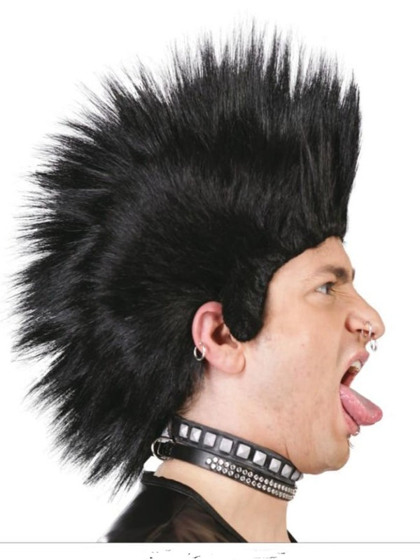 BLACK PUNK WIG
