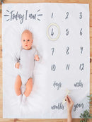 Baby Milestone Blanket Keepsake