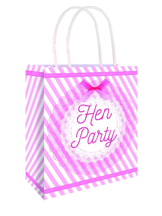 Bag Hen Party Vintage With handles 22x18x8cm