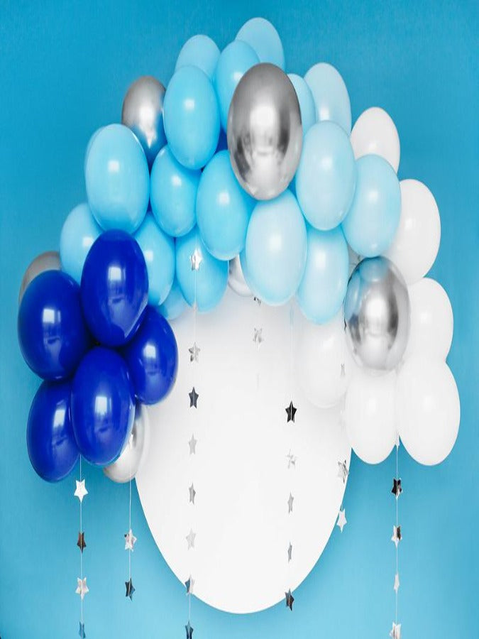 Balloon garland - blue