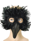 Bird Black Feather Mask