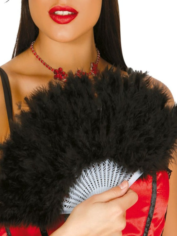 Black Feather fan