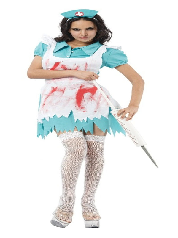 Blood Splattered Nurse Costume