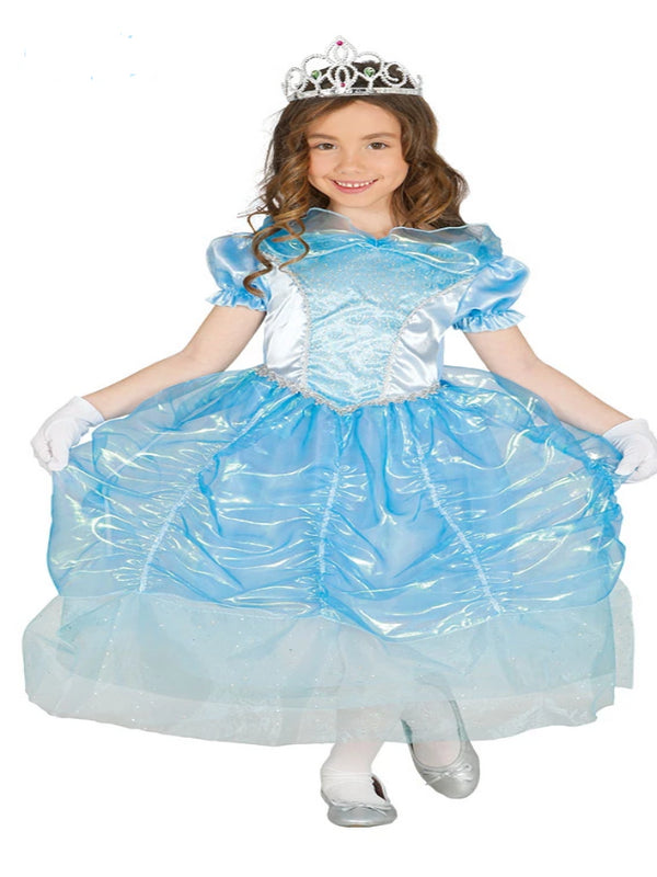 Blue Princess Kids Costume