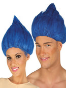 Blue Troll Wig