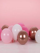 Blush and Rose Gold Balloon Mosaic Balloon Pack