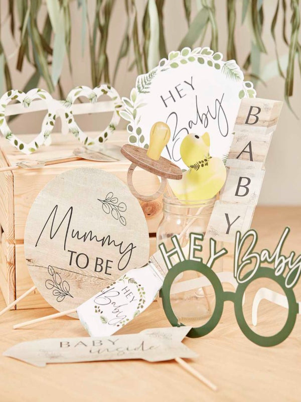 Botanical Baby Shower Photo Booth Props