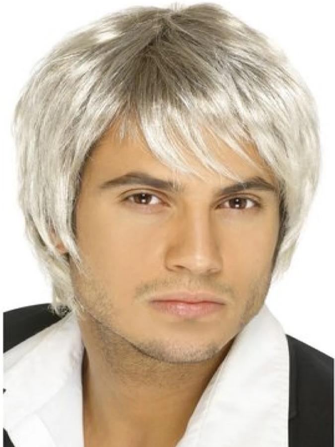 Boy Band Wig, Blonde & Brown