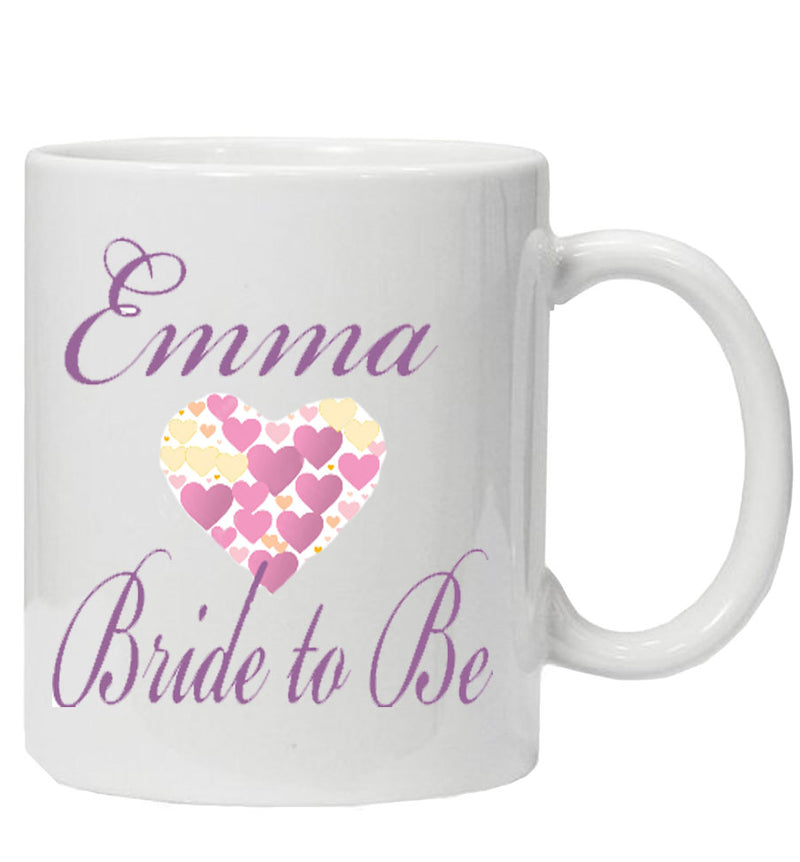 Personalised 'Bride to Be' Mug