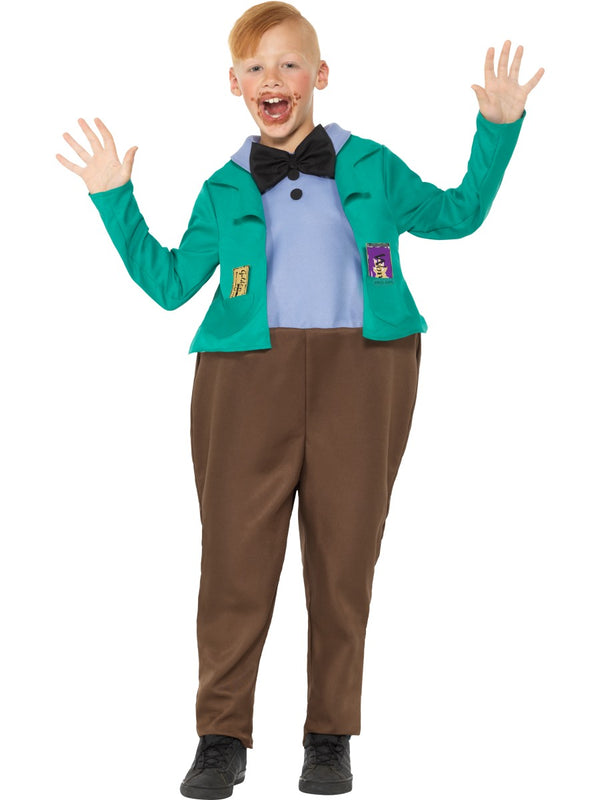CHILDS ROALD DAHL AUGUSTUS GLOOP COSTUME