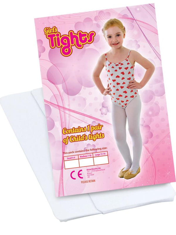 Childs Tights White
