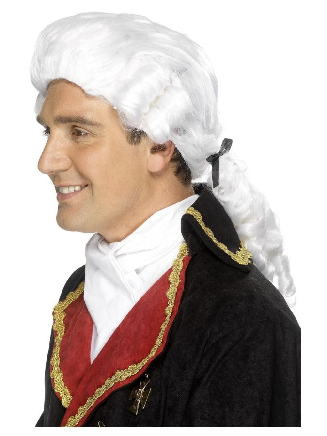 Court Wig White
