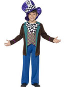Deluxe Mad Hatter Kids Costume