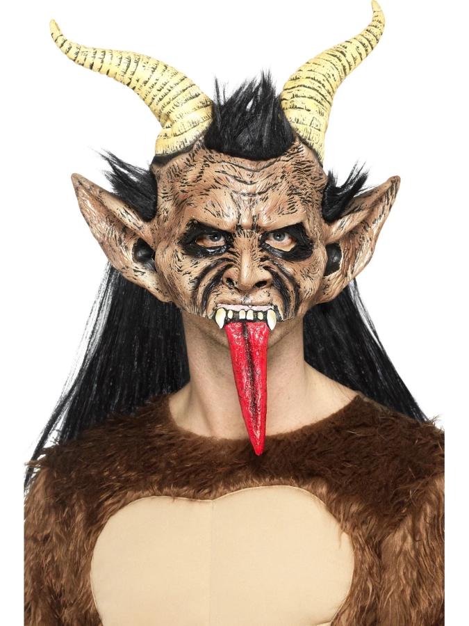 Beast Krampus Devil Mask