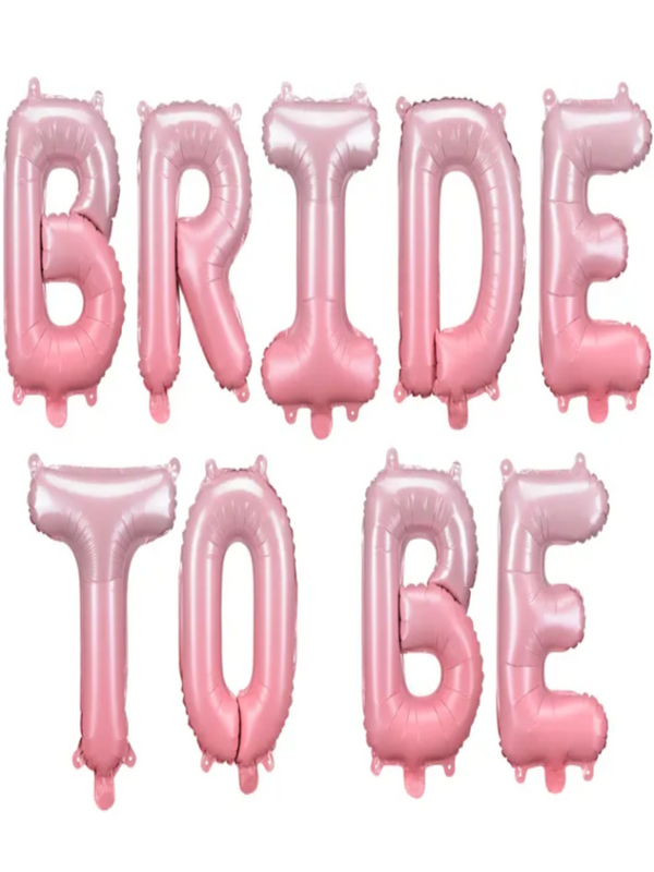 Foil Balloon Bride to be, 350x45 cm,