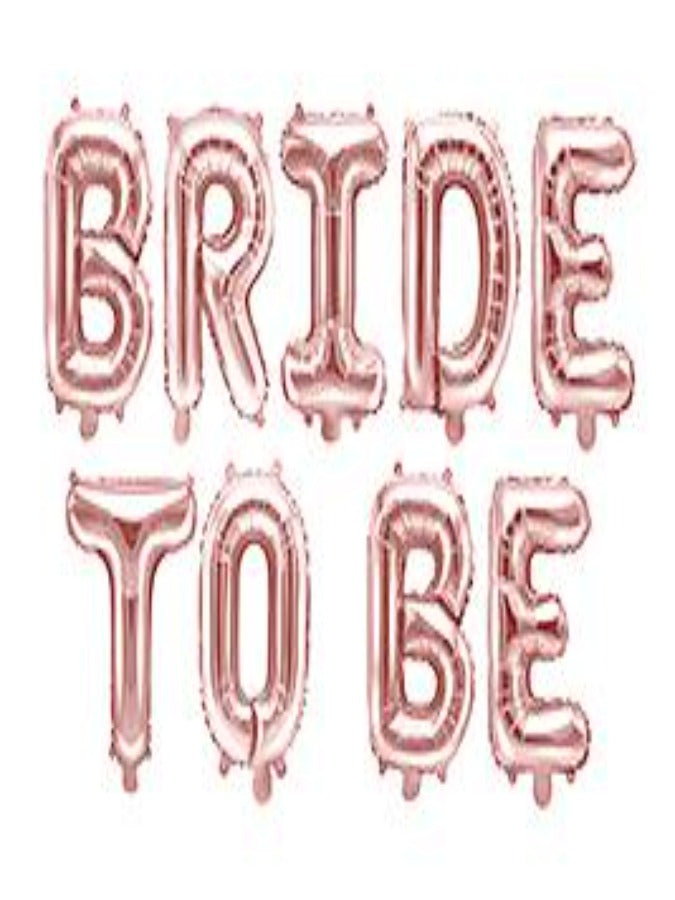 Foil Balloon Bride to be Rose Gold