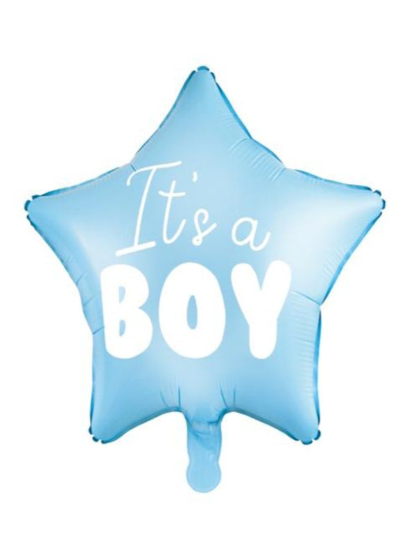 Foil Balloon Star - It's a boy