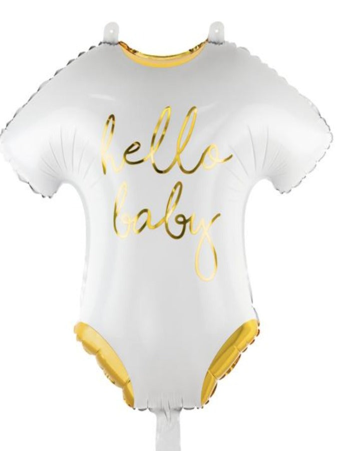 Foil balloon Baby romper - Hello Baby